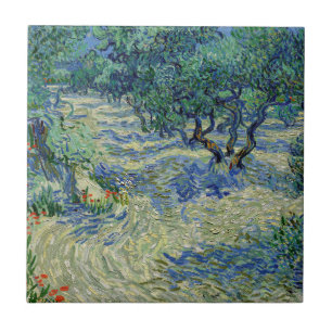 Vincent van Gogh - Olive Grove: Bright Blue Sky Tile