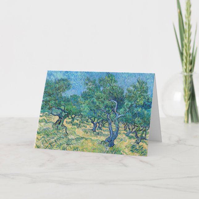 Vincent van Gogh - Olive Grove Card (Front)
