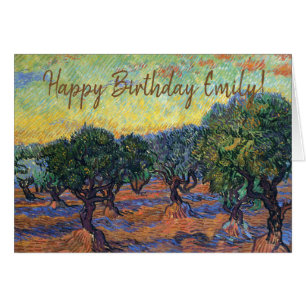 Vincent Van Gogh Olive Grove Impressionism Art