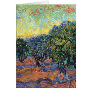 Vincent Van Gogh Olive Grove Impressionism Art