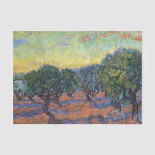 Vincent Van Gogh Olive Grove Impressionism Art Tissue Paper