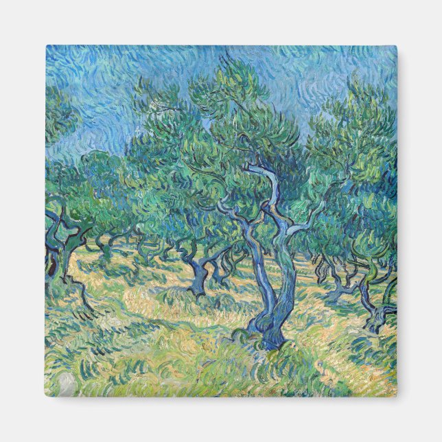 Vincent van Gogh - Olive Grove Magnet (Front)