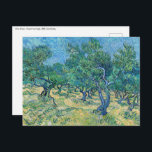 Vincent van Gogh - Olive Grove Postcard<br><div class="desc">Olive Grove - Vincent van Gogh,  1889,  Saint-Remy</div>