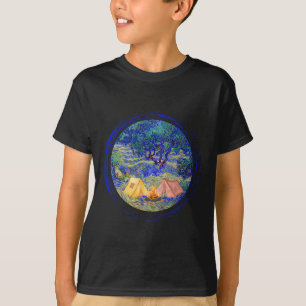 Vincent Van Gogh olive Orchard' Camping Graphic Fo T-Shirt