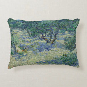 Vincent van Gogh - Olive Orchard Decorative Cushion