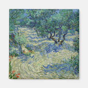Vincent van Gogh - Olive Orchard Magnet