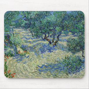 Vincent van Gogh - Olive Orchard Mouse Mat