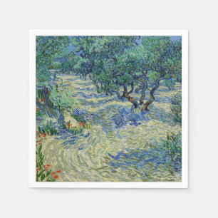 Vincent van Gogh - Olive Orchard Napkin