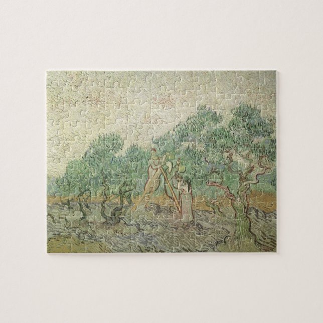 Vincent van Gogh - Olive Picking Jigsaw Puzzle (Horizontal)