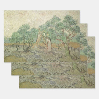 Vincent van Gogh - Olive Picking Wrapping Paper Sheet