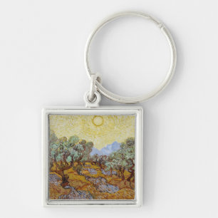 Vincent van Gogh   Olive Trees, 1889 Key Ring