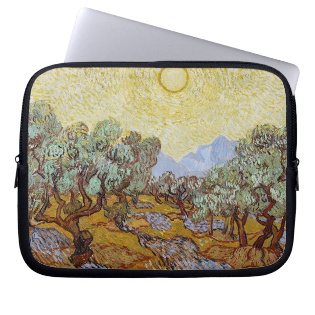 Vincent van Gogh | Olive Trees, 1889 Laptop Sleeve (Front)