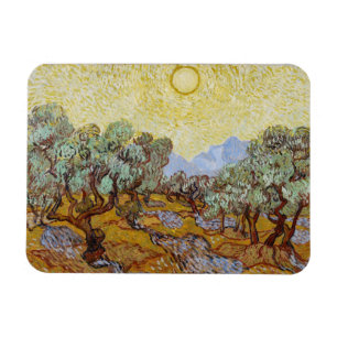 Vincent van Gogh Olive Trees, 1889 Magnet