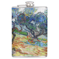 Vincent van Gogh - Olive Trees: Bright blue sky