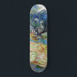 Vincent van Gogh - Olive Trees: Bright blue sky Skateboard<br><div class="desc">Olive Trees: Bright blue sky - Vincent van Gogh,  1889</div>