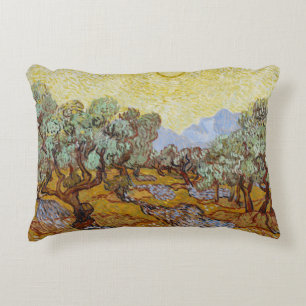 Vincent van Gogh - Olive Trees Decorative Cushion