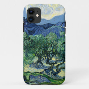Vincent Van Gogh Olive Trees Mountain Landscape iPhone 11 Case