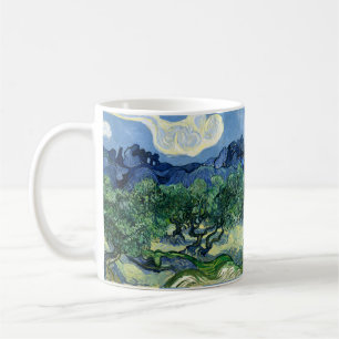 Vincent Van Gogh Olive Trees Mountain Landscape Coffee Mug