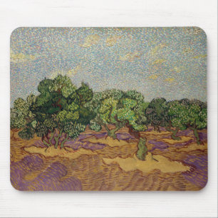 Vincent van Gogh - Olive Trees Mouse Mat