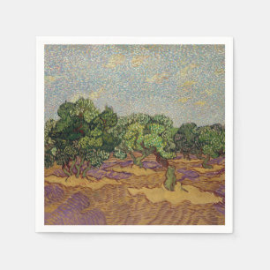 Vincent van Gogh - Olive Trees Napkin