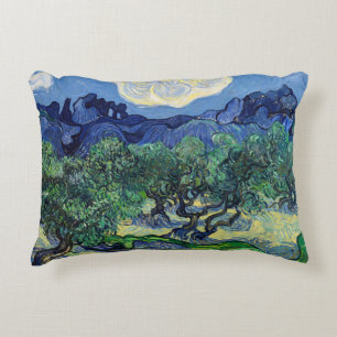 Vincent van Gogh - Olive Trees with the Alpilles Decorative Cushion