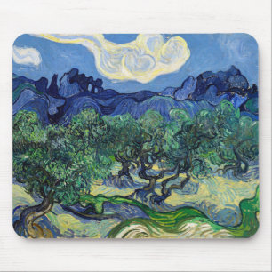 Vincent van Gogh - Olive Trees with the Alpilles Mouse Mat