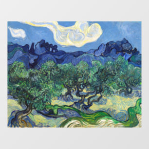 Vincent van Gogh - Olive Trees with the Alpilles Window Cling