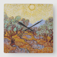 Vincent Van Gogh - Olive Trees with Yellow Sky
