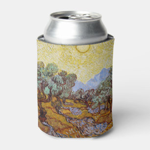 Vincent van Gogh - Olive Trees, Yellow Sky and Sun Can Cooler