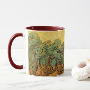 Vincent van Gogh - Olive Trees, Yellow Sky and Sun Mug