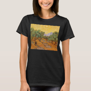 Vincent van Gogh - Olive Trees, Yellow Sky and Sun T-Shirt