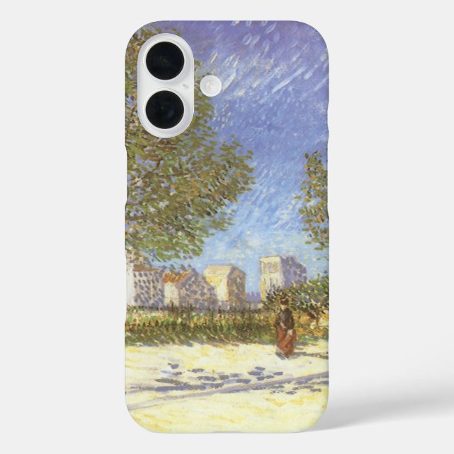 Vincent van Gogh - On the Outskirts of Paris Case-Mate iPhone Case (Back)