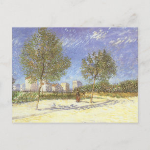 Vincent van Gogh - On the Outskirts of Paris Postcard