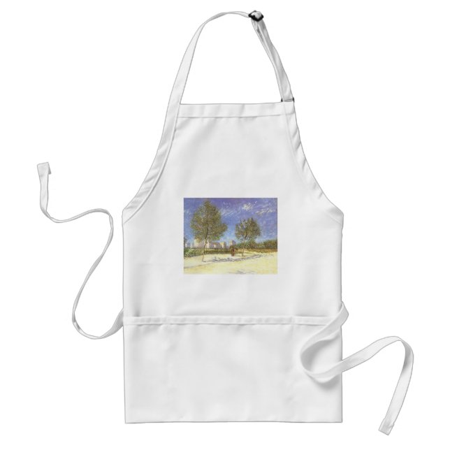 Vincent van Gogh - On the Outskirts of Paris Standard Apron (Front)