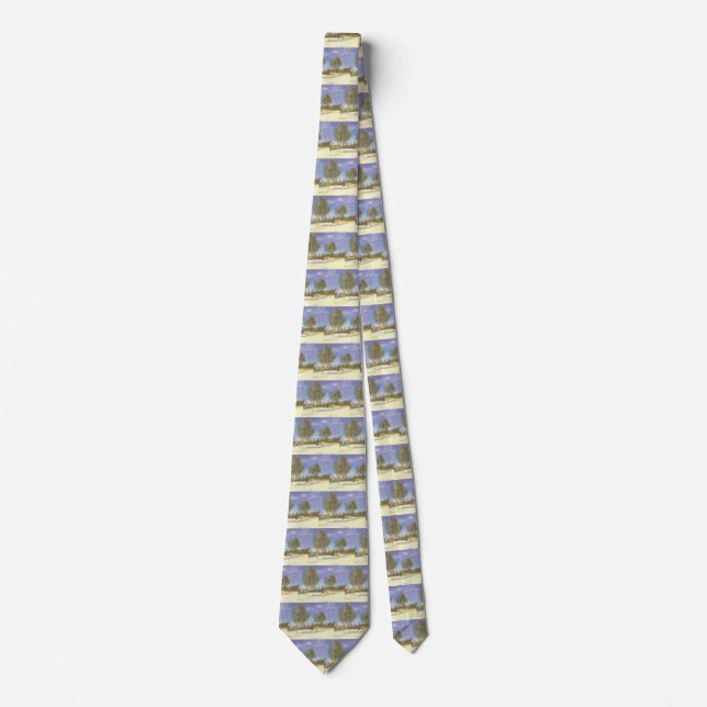 Vincent van Gogh - On the Outskirts of Paris Tie (Front)