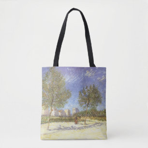 Vincent van Gogh - On the Outskirts of Paris Tote Bag