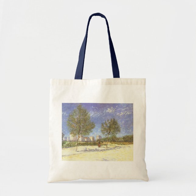 Vincent van Gogh - On the Outskirts of Paris Tote Bag (Front)
