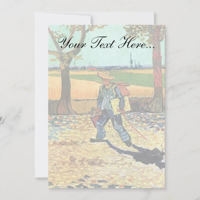 Vincent Van Gogh - Painter On His Way To Work (Front)