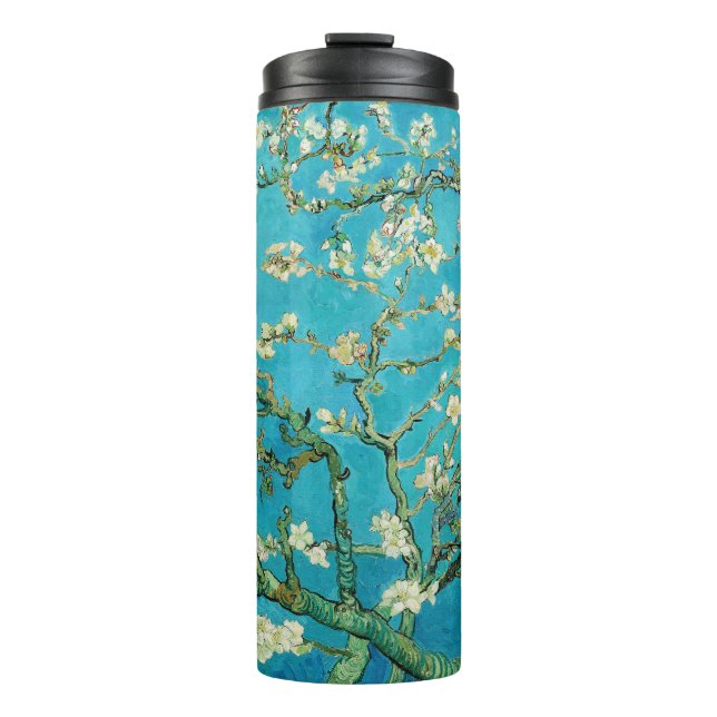 Vincent Van Gogh painting Almond Blossoms Thermal Tumbler (Front)