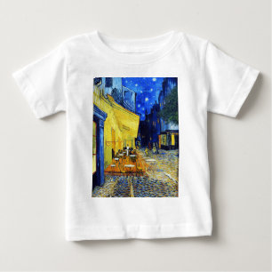 Vincent Van Gogh painting Cafe Terrace at Night Baby T-Shirt