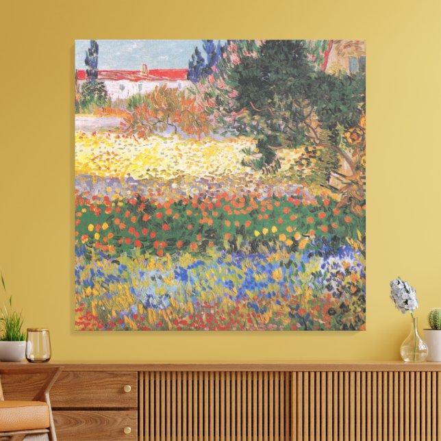 Vincent Van Gogh Painting Canvas Print (Insitu(LivingRoom))