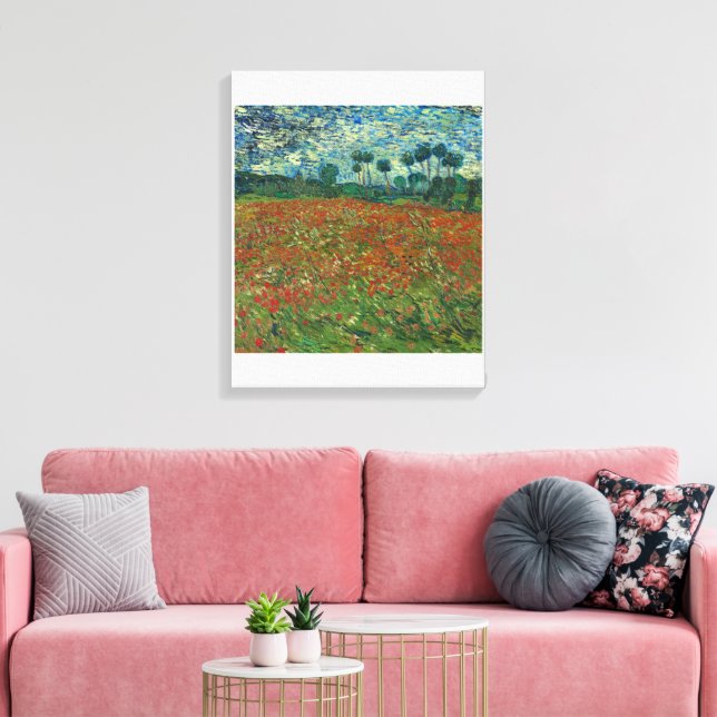 Vincent Van Gogh Painting Canvas Print (Insitu(LivingRoom))