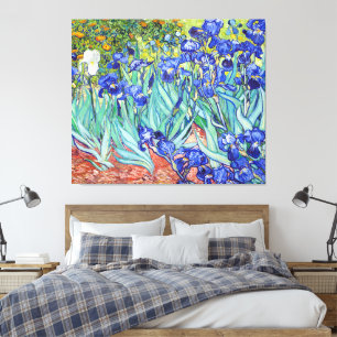 Vincent Van Gogh painting Irises Canvas Print