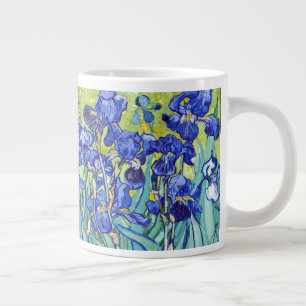 Vincent Van Gogh painting Irises Large Coffee Mug