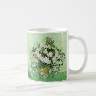 Vincent van Gogh Painting, Roses 1890 Coffee Mug