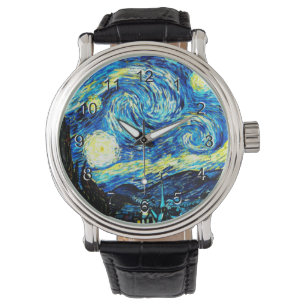 Vincent van Gogh painting, Starry Night Watch