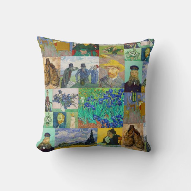 Vincent van Gogh Paintings Cushion (Front)