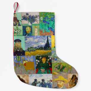 Vincent van Gogh Paintings Small Christmas Stocking