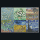 Vincent Van Gogh Paintings Tissue Paper<br><div class="desc">This design may be personalised by choosing the Edit Design option. You may also transfer onto other items. Contact me at colorflowcreations@gmail.com or use the chat option at the top of the page if you wish to have this design on another product or need assistance. See more of my designs...</div>