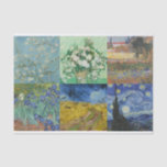 Vincent Van Gogh Paintings Tissue Paper<br><div class="desc">This design may be personalised by choosing the Edit Design option. You may also transfer onto other items. Contact me at colorflowcreations@gmail.com or use the chat option at the top of the page if you wish to have this design on another product or need assistance. See more of my designs...</div>